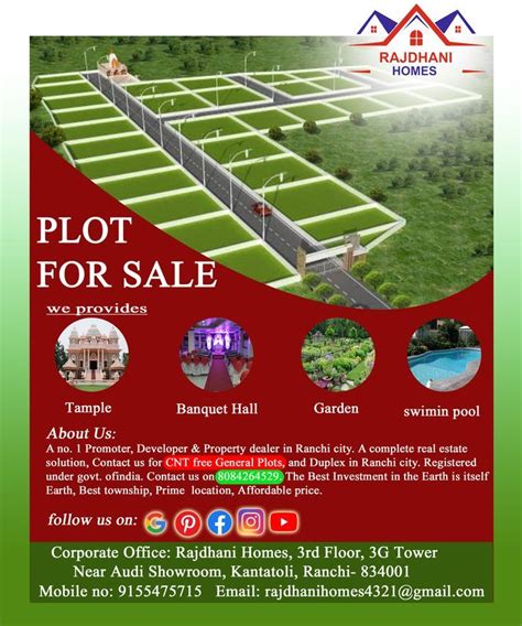 A No Promoter Developer Property Dealer In Ranchi City A