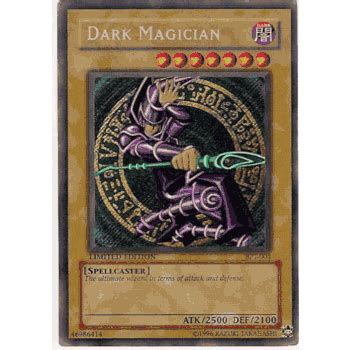 BPT 001 Dark Magician Yu Gi Oh Secret Rare Card