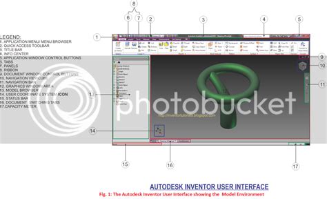 Autodesk Inventor Tutorials Understanding Autodesk Inventor User Interface