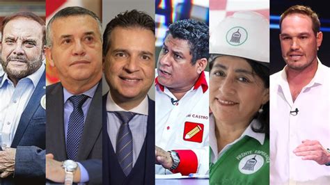 Elecciones 2022 Candidatos A La Alcaldía De Lima Cerraron Así Sus