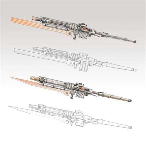 ArtStation - GUNLANCE "LANSSEAX" | Art design, Artwork, Concept art