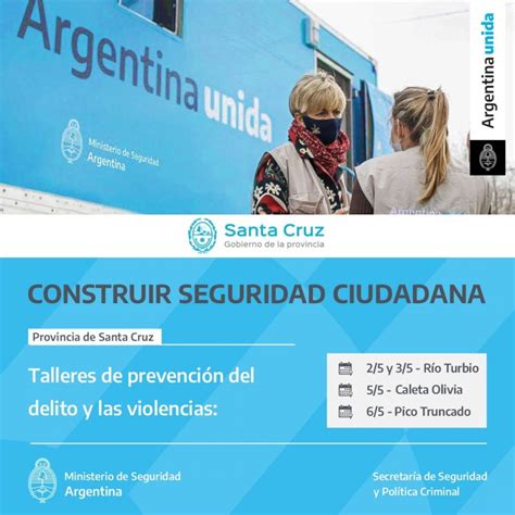 Provincia Y Nación Trabajan En La Prevención Del Delito Y La Violencia