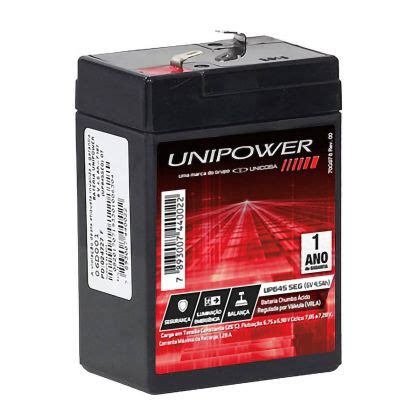 Bateria Selada V Ah Vrla Unipower Up Mundoware