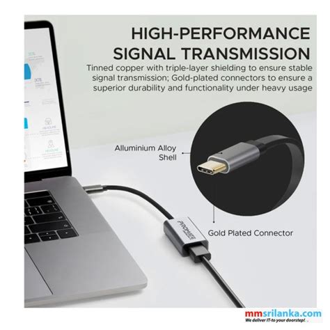 Promate High Definition Usb C To Hdmi Adapter