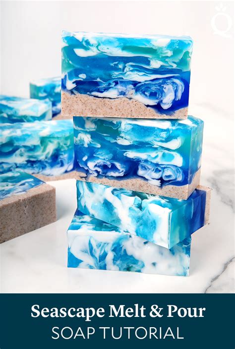 Seascape Melt Pour Soap Tutorial Soap Queen