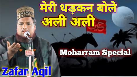 मर धडकन बल अल अल Zafar aqil Moharram Special Kalam 2024 YouTube