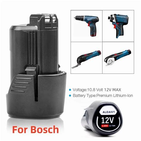 Wholesale Custom 108v 12v 6000mah Battery For Bosch Bat412a Bat414 Bat411 Bat412 3000mah 18650