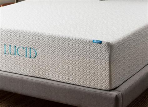 Lucid Gel Memory Foam Mattress Reviews Goodbed