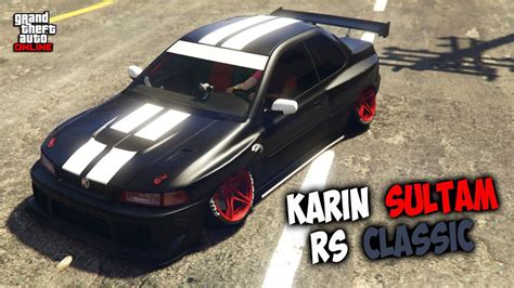 KARIN SULTAN RS CLASSIC NUEVO VEHÍCULO NUEVO DLC LOS SANTOS TUNERS