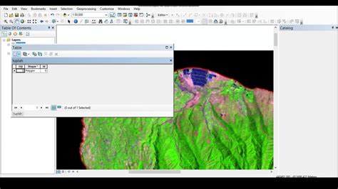 Image Classification Visual Classification Using Arcmap Youtube