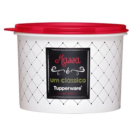 Tupper Caixa Linha Bistr Litros Tupperware Armazenagem Pote