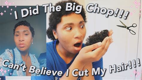 Big Chop 2020 Cant Believe I Cut My Hair Natural Hair Journey