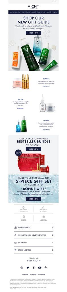 Gift Guide Email Templates And Examples Ideas In Attractive