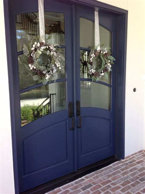 Sherwin Williams Naval Front Door