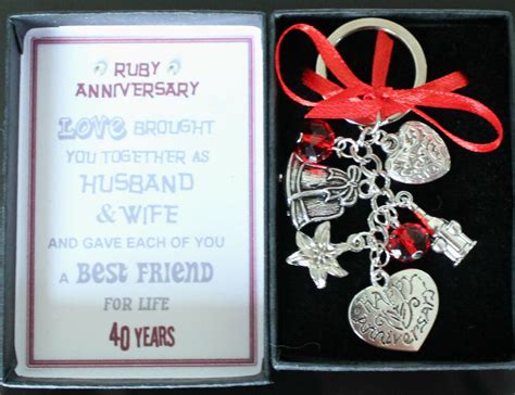 20 Best Ruby Anniversary Gift Ideas - Home, Family, Style and Art Ideas