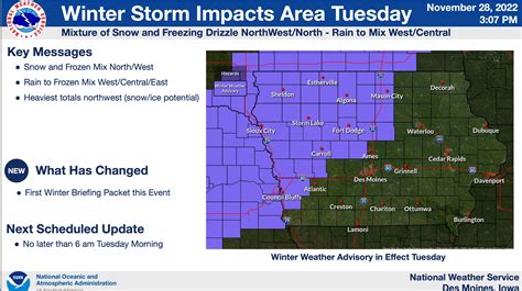 Winter Weather Advisory Issued For Tuesday The Humboldt Independent