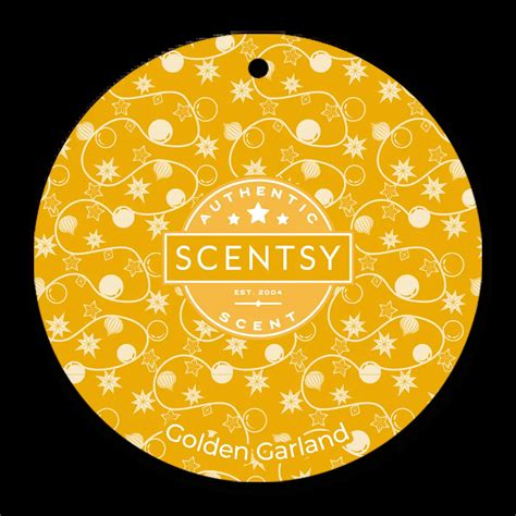 Golden Garland Scentsy Scent Circle Sammy Grace Scents