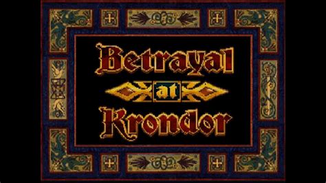 Let S Play Betrayal At Krondor Introduction Youtube