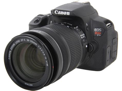 Canon Eos Rebel T I B Black Digital Slr Camera With Ef S