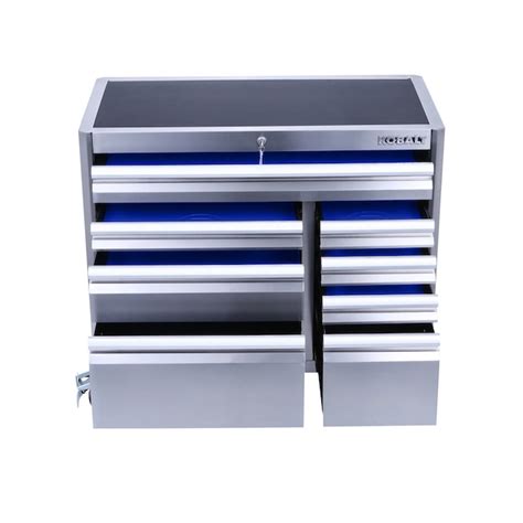 Kobalt 3000 Series 41 In W X 37 5 In H 8 Drawer Stainless Steel Rolling