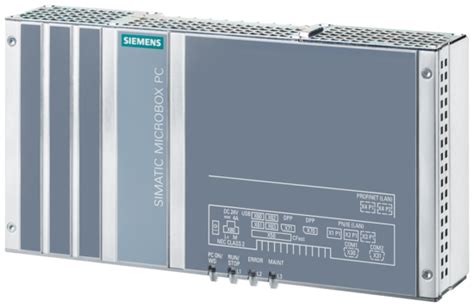 SIMATIC IPC427E Microbox PC gráficos HD integra Teknocontrol Siemens