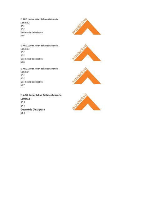 Cuadro De Datos De Maqueta Pdf