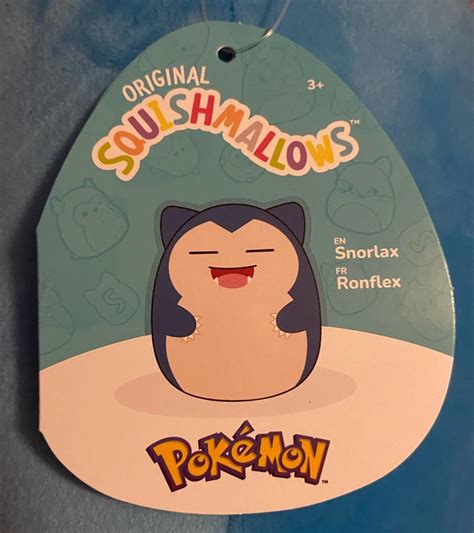 Snorlax the Pokémon Squishmallows Pokemon SquadApp