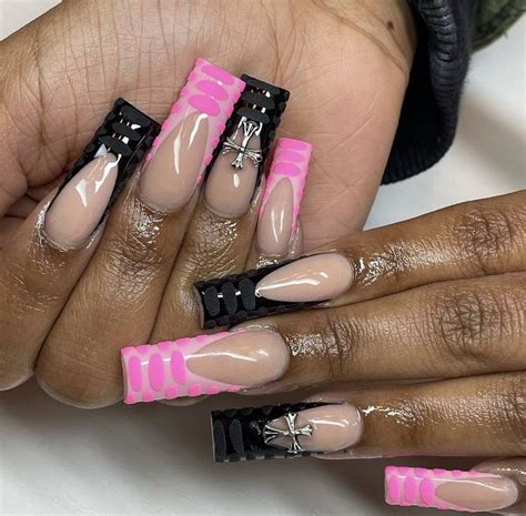 This Item Is Unavailable Etsy Acrylic Nails Coffin Pink Dope Nail