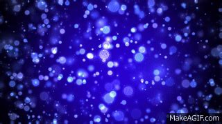 8K Classic Moving Background - Blue Relaxing Bokeh Stars on Make a GIF