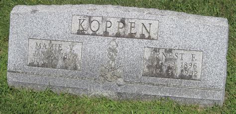 Mamie V Koppen Find A Grave Memorial