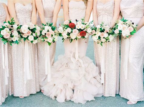 Blush Marsala Does It Get Any Prettier Than This Wedding