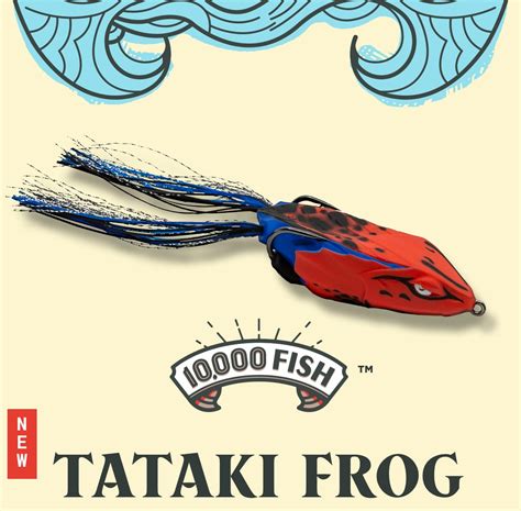 10000 Fish Tataki Frog Topwater Frog