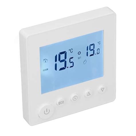 Thermostat De Chauffage D Eau Intelligent Gototop Avec Cran Lcd Et