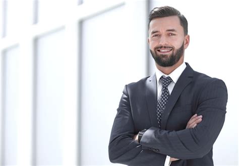 Premium Photo Portrait Of A Smiling Successful Businessman