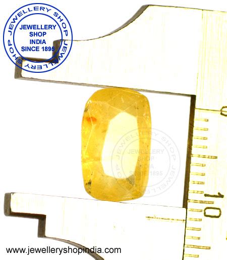 Natural Yellow Sapphire Stone Certified By Gia Igjtl Igi Ceylon