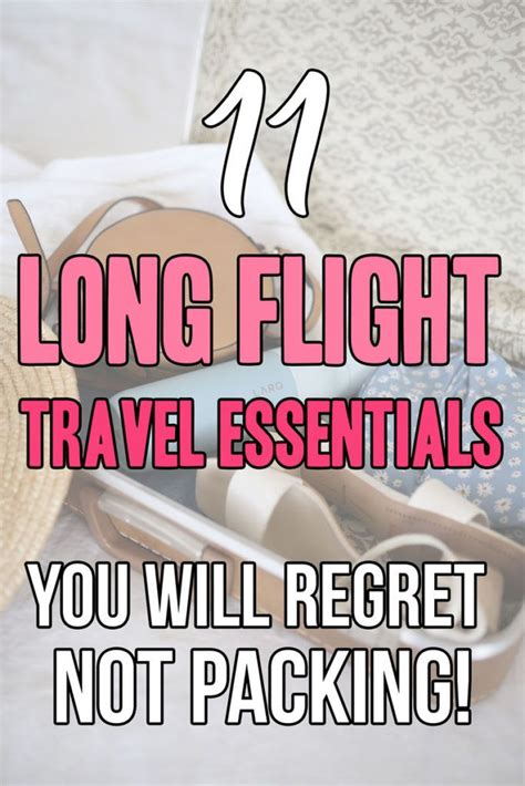 11 Long Flight Travel Essentials You Will Regret Not Packing Artofit