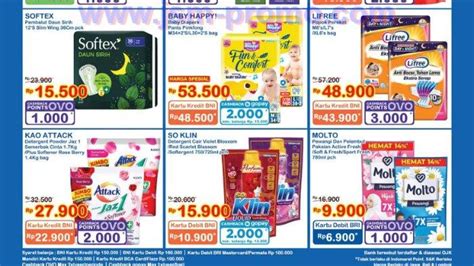 Katalog Promo Jsm Indomaret Jumat Oktober Softex Rp