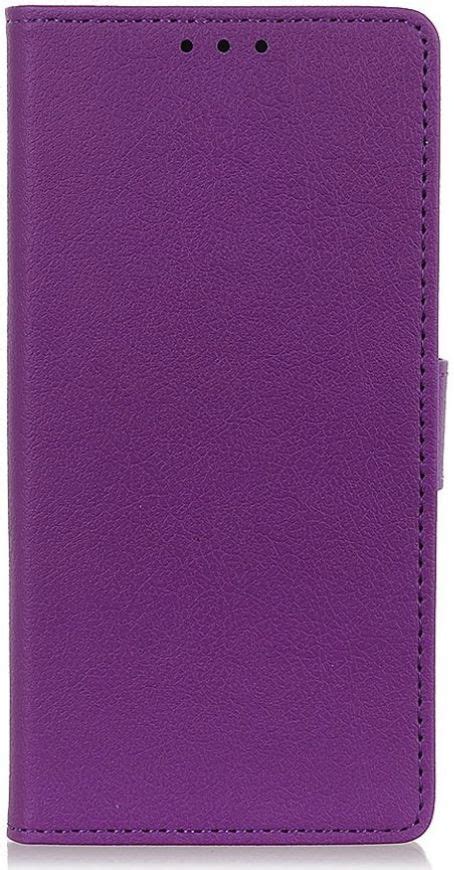 Xiaomi Redmi Note S Hoesje Wallet Book Case Met Stand Paars