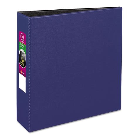 Avery Durable 3 Ring Binder 3 Capacity Slant Ring Blue