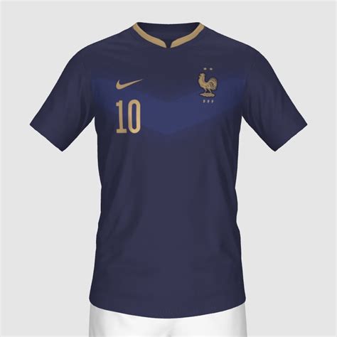 France World Cup Home 2022 FIFA Kit Creator Showcase