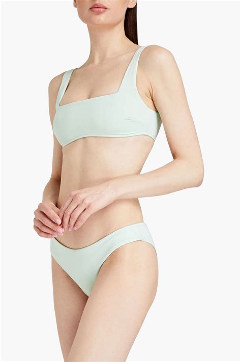 Bondi Born Nadia Mid Rise Bikini Briefs The Outnet