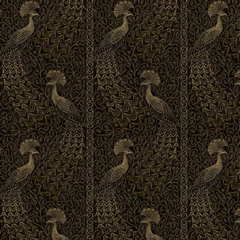 Pavo Parade By Cole Son Or M Tallique Suie Wallpaper