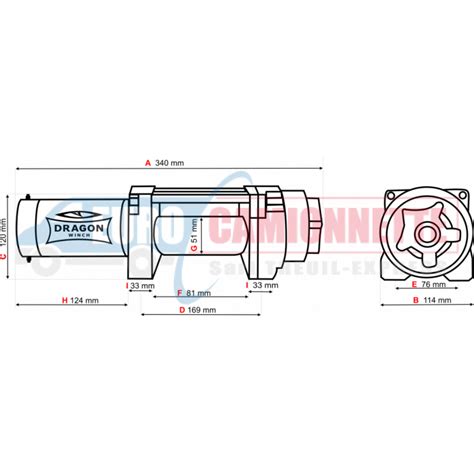 Treuil Dragon Winch Dwh Hd V T Pour Quad Atv Utv Choix Du