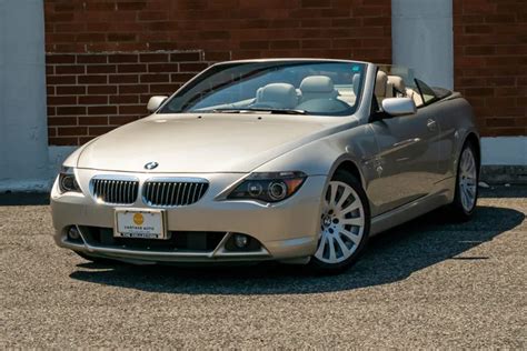 2004 Bmw 645ci Convertible 6 Speed Vin Wbaek73444b260674 Classic