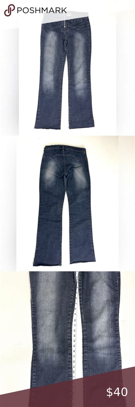 Rare Vintage 90s Z Cavaricci Low Rise Flare Jeans Sz 9 In 2024 Low