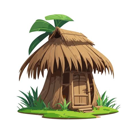 premium vector  hut  art cartoon vectoreps