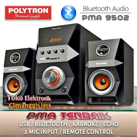 Jual SPEAKER POLYTRON PMA 9502 PMA 9522 Shopee Indonesia