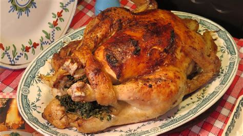 MON POULET FERMIER RÔTI du Dimanche au Four comment le préparer