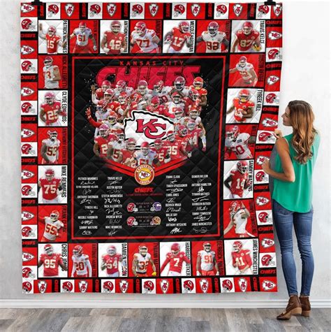 Kansas City Chiefs Quilt Blanket