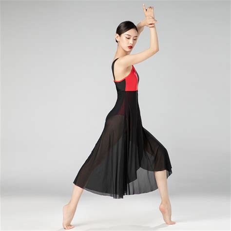 Performance Long Lycra Dance Dress Dansgirl